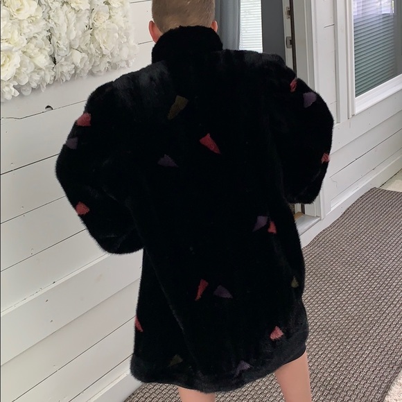Authentic Vintage Mink Peacoat